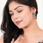 Earrings for Women Traditional Silver AZ838-OXidised Jhumka Set | German Silver Chand Baliyan & Jhumkas Earrings | Birthday & Anniversary Gift